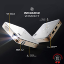 Ultra Mini Rechargeable Pocket Projector 100” Display.